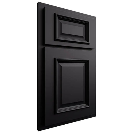 Shiloh Cabinetry Partial Overlay Montgomery Paintable Black Door
