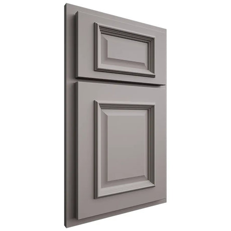 Shiloh Cabinetry Partial Overlay Montgomery Paintable Dovetail Gray Door