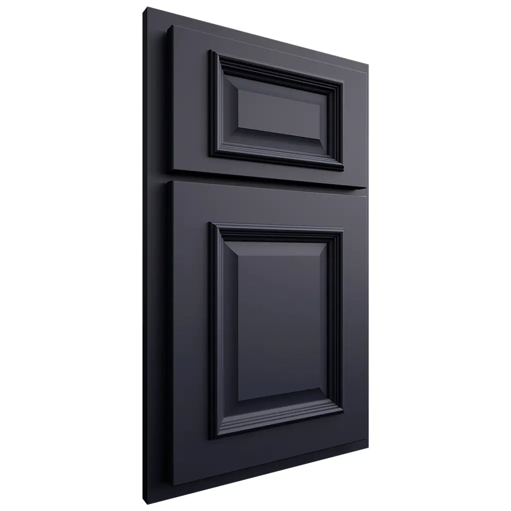 Shiloh Cabinetry Partial Overlay Montgomery Paintable Hale Navy Door