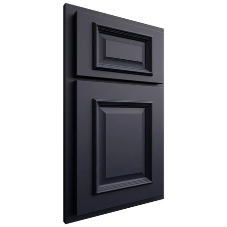 Shiloh Cabinetry Partial Overlay Montgomery Paintable Hale Navy Door