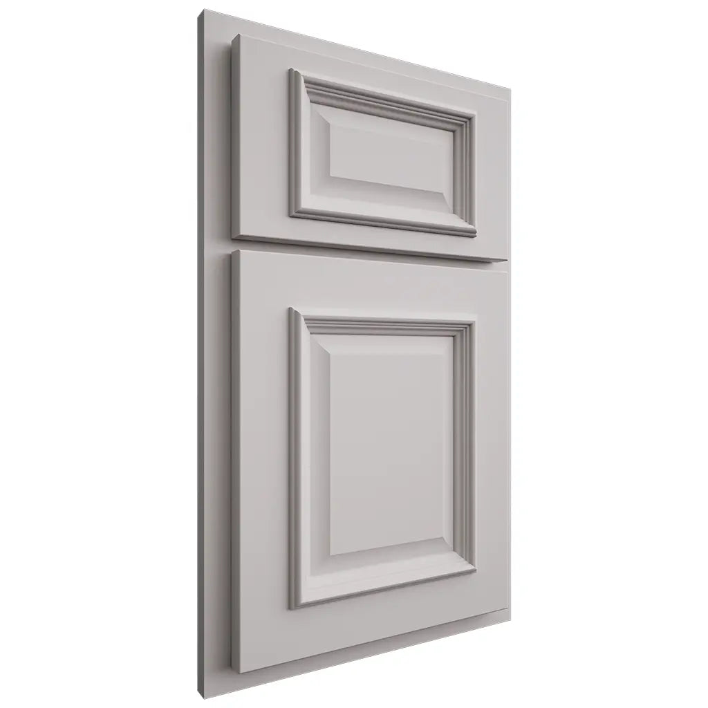 Shiloh Cabinetry Partial Overlay Montgomery Paintable Light French Gray Door