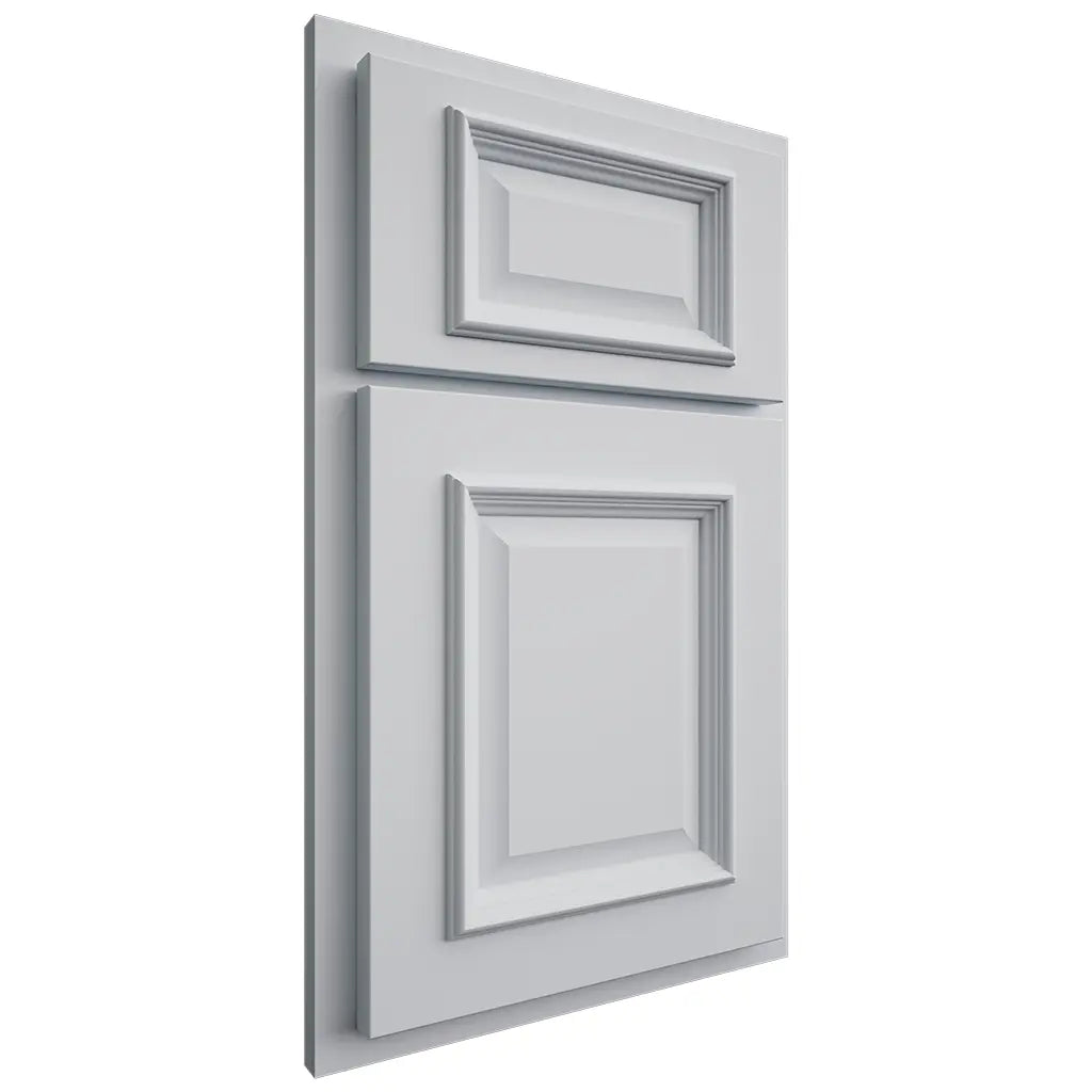 Shiloh Cabinetry Partial Overlay Montgomery Paintable Niebla Azul Door