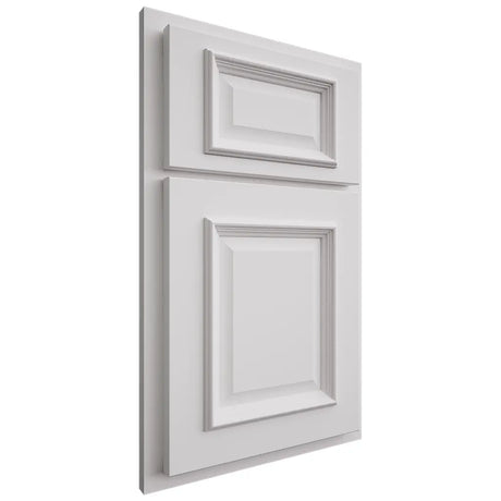 Shiloh Cabinetry Partial Overlay Montgomery Paintable Polar Door