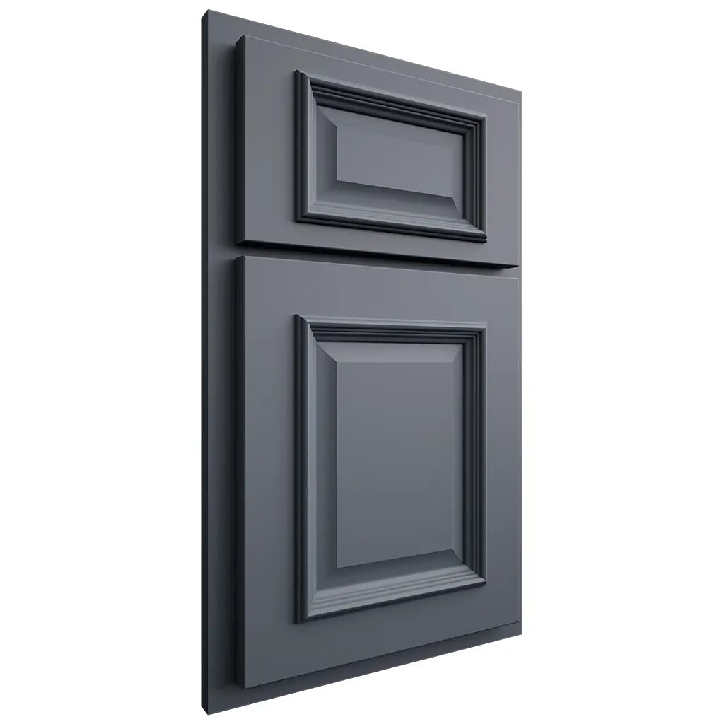 Shiloh Cabinetry Partial Overlay Montgomery Paintable Slate Tile Door