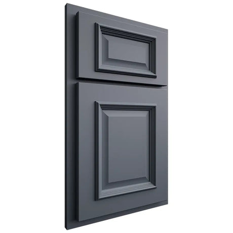 Shiloh Cabinetry Partial Overlay Montgomery Paintable Slate Tile Door