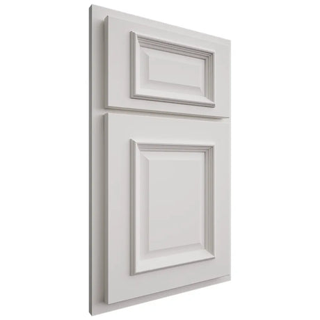 Shiloh Cabinetry Partial Overlay Montgomery Paintable Soft White Door