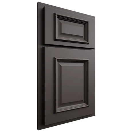 Shiloh Cabinetry Partial Overlay Montgomery Paintable Urbane Bronze Door