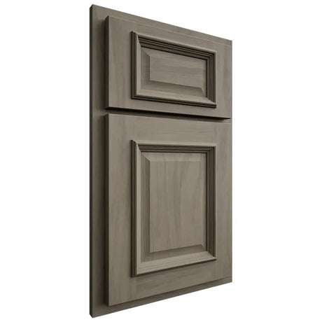 Shiloh Cabinetry Partial Overlay Montgomery Poplar Plain Cut Sterling Door