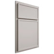 Shiloh Cabinetry Partial Overlay Napa Paintable Amazing Gray Door