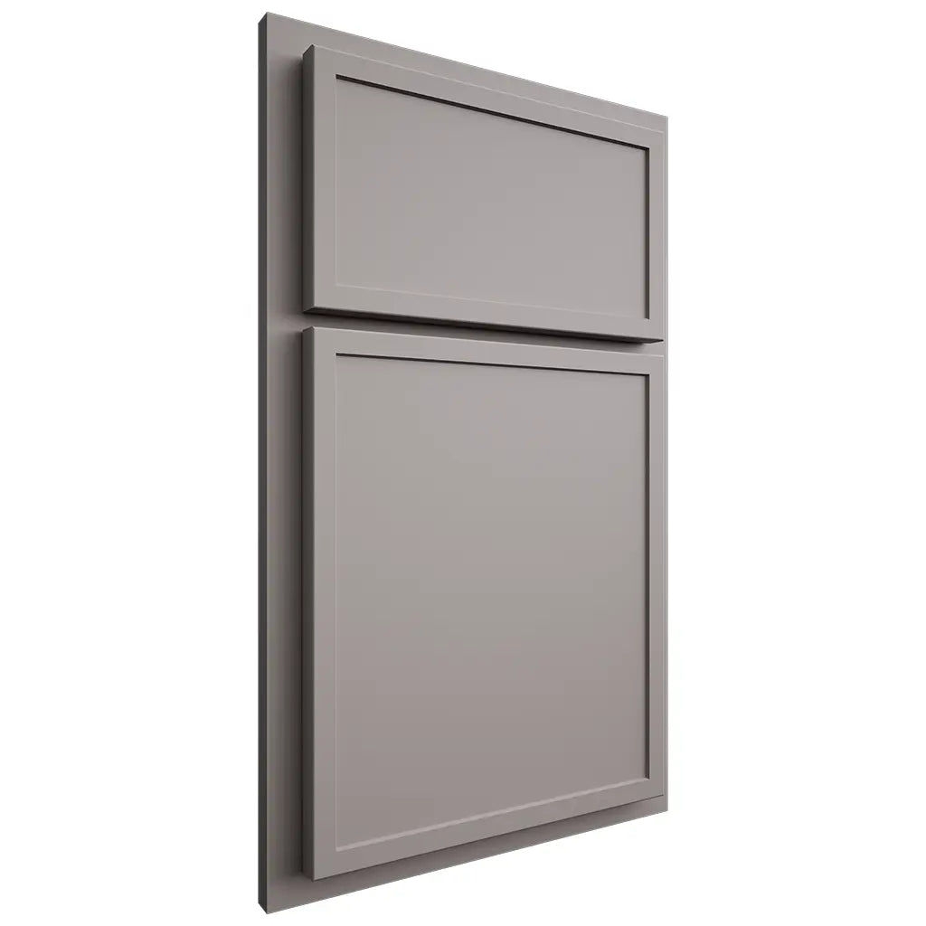Shiloh Cabinetry Partial Overlay Napa Paintable Dovetail Gray Door