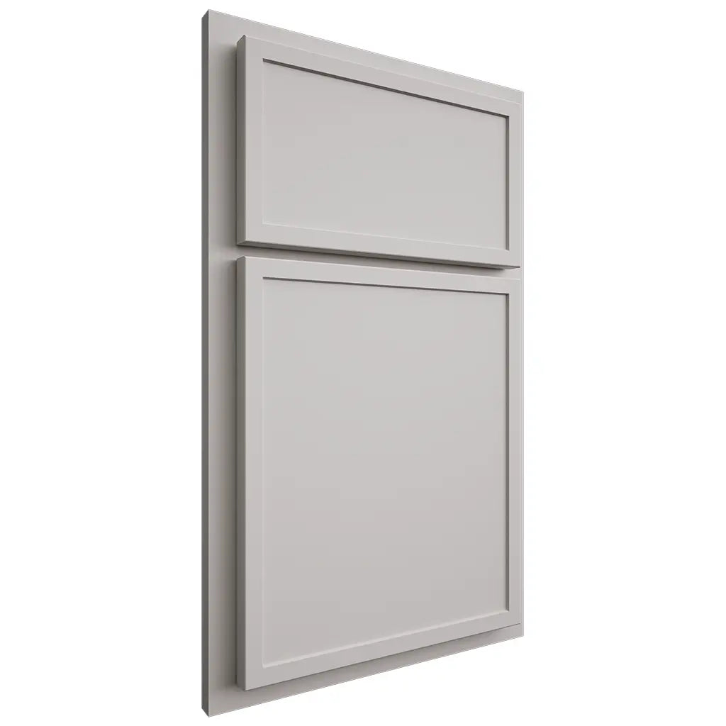 Shiloh Cabinetry Partial Overlay Napa Paintable Mindful Gray Door