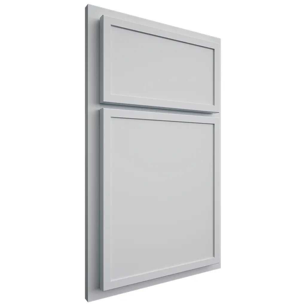 Shiloh Cabinetry Partial Overlay Napa Paintable Niebla Azul Door