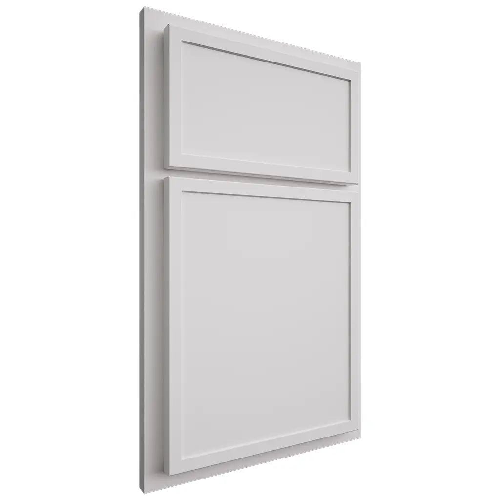 Shiloh Cabinetry Partial Overlay Napa Paintable Pure White Door