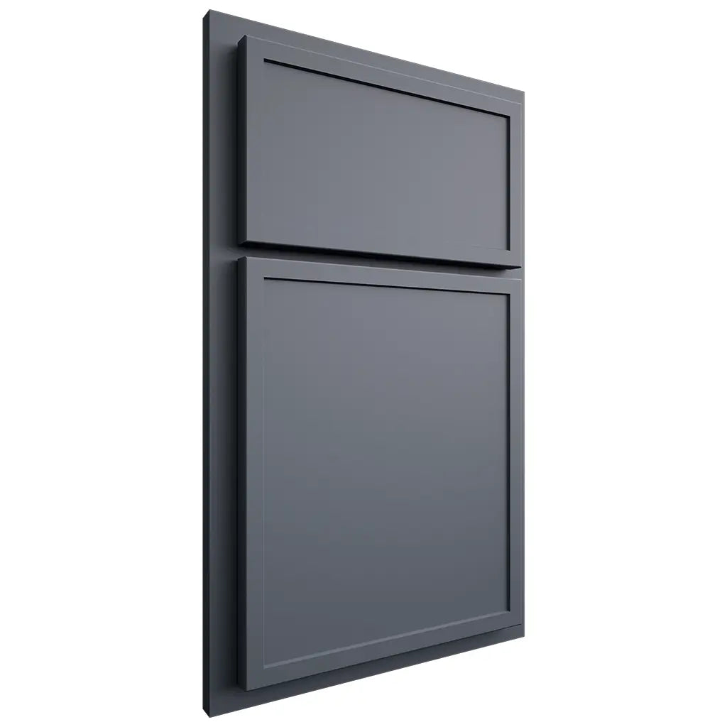 Shiloh Cabinetry Partial Overlay Napa Paintable Slate Tile Door
