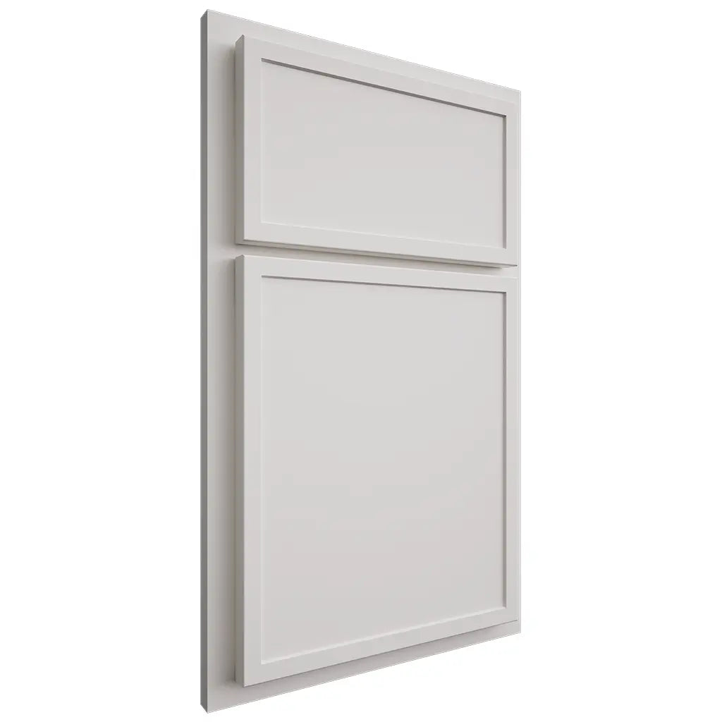Shiloh Cabinetry Partial Overlay Napa Paintable Soft White Door