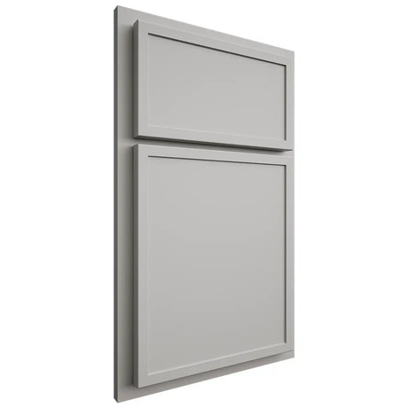 Shiloh Cabinetry Partial Overlay Napa Paintable Unusual Gray Door