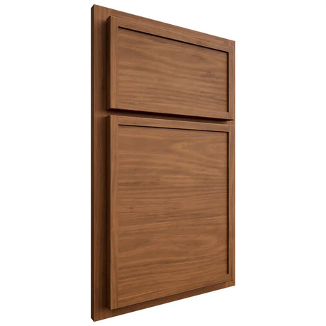 Shiloh Cabinetry Partial Overlay Napa Horizontal Cherry Plain Cut Coffee Door