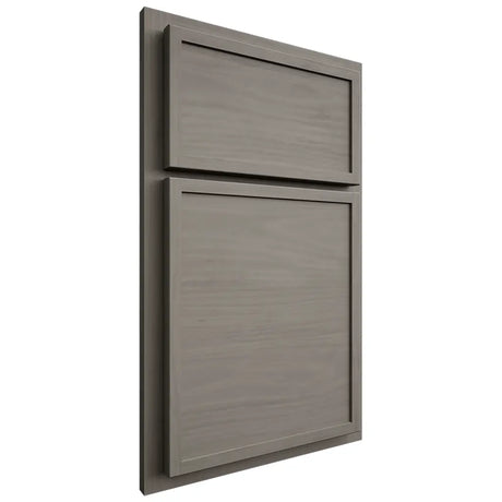 Shiloh Cabinetry Partial Overlay Napa Horizontal Cherry Plain Cut Thyme Door