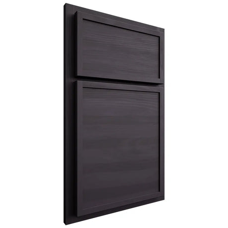 Shiloh Cabinetry Partial Overlay Napa Horizontal Hickory Plain Cut Harbor Door