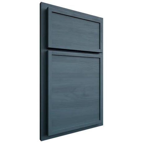 Shiloh Cabinetry Partial Overlay Napa Horizontal Hickory Plain Cut Hudson Door