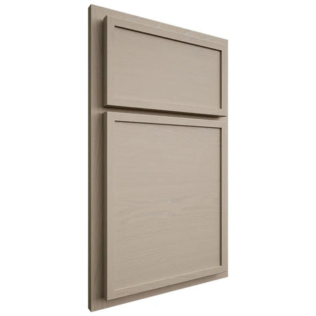 Shiloh Cabinetry Partial Overlay Napa Horizontal Maple Plain Cut Pebble Door
