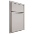 Shiloh Cabinetry Partial Overlay Napa Horizontal Paintable Amazing Gray Door