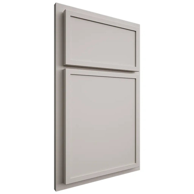 Shiloh Cabinetry Partial Overlay Napa Horizontal Paintable Amazing Gray Door