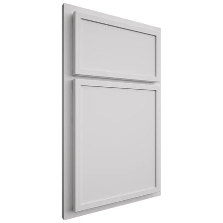 Shiloh Cabinetry Partial Overlay Napa Horizontal Paintable Arctic Door