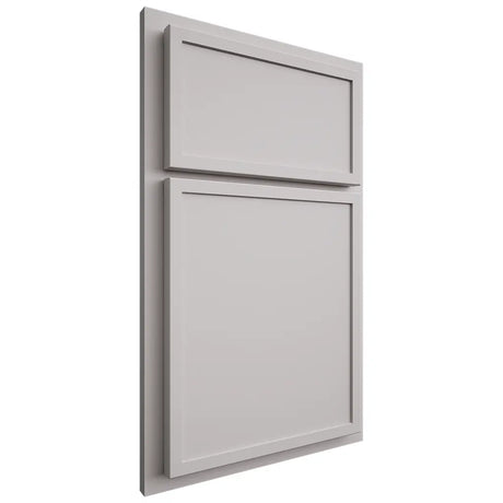 Shiloh Cabinetry Partial Overlay Napa Horizontal Paintable Light French Gray Door