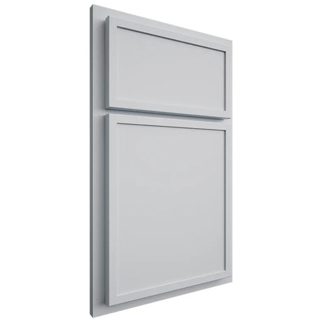 Shiloh Cabinetry Partial Overlay Napa Horizontal Paintable Niebla Azul Door