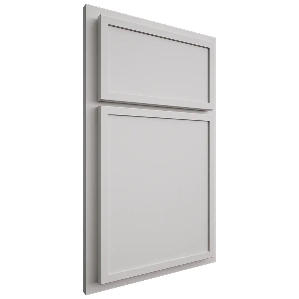 Shiloh Cabinetry Partial Overlay Napa Horizontal Paintable Repose Gray Door