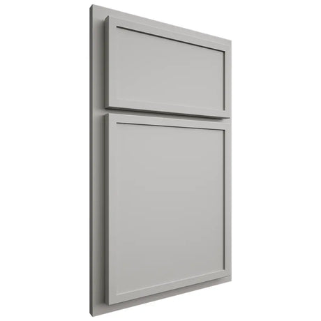 Shiloh Cabinetry Partial Overlay Napa Horizontal Paintable Unusual Gray Door