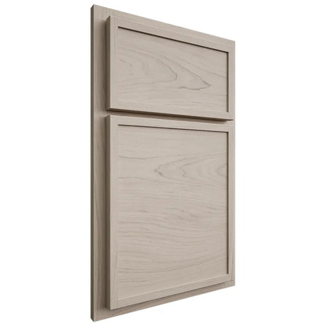 Shiloh Cabinetry Partial Overlay Napa Horizontal Poplar Plain Cut Seagull Door