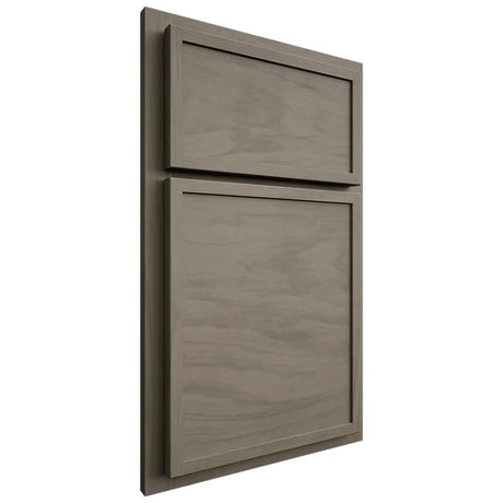 Shiloh Cabinetry Partial Overlay Napa Horizontal Poplar Plain Cut Sterling Door