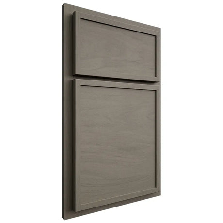 Shiloh Cabinetry Partial Overlay Napa Horizontal Poplar Plain Cut Thyme Door