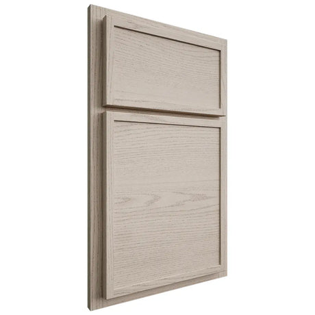 Shiloh Cabinetry Partial Overlay Napa Horizontal Walnut Plain Cut Seagull Door