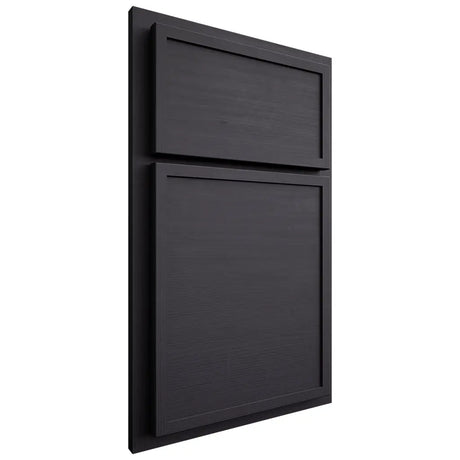 Shiloh Cabinetry Partial Overlay Napa Horizontal White Oak Quarter Sawn Harbor Door