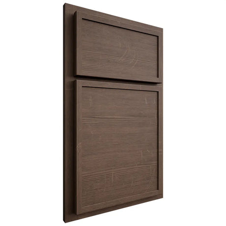 Shiloh Cabinetry Partial Overlay Napa Horizontal White Oak Quarter Sawn Mineral Door