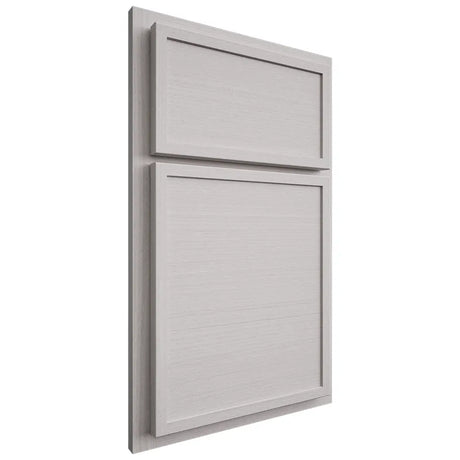Shiloh Cabinetry Partial Overlay Napa Horizontal White Oak Rift Cut Cotton Door
