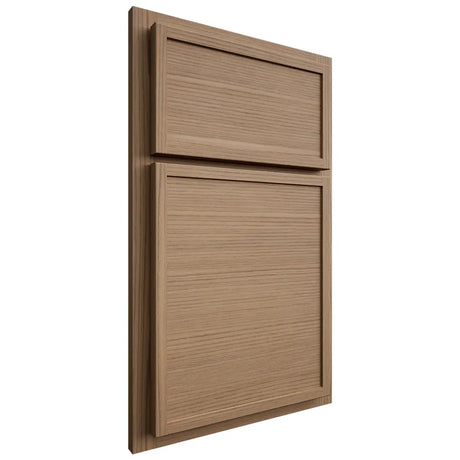 Shiloh Cabinetry Partial Overlay Napa Horizontal White Oak Rift Cut Natural Door