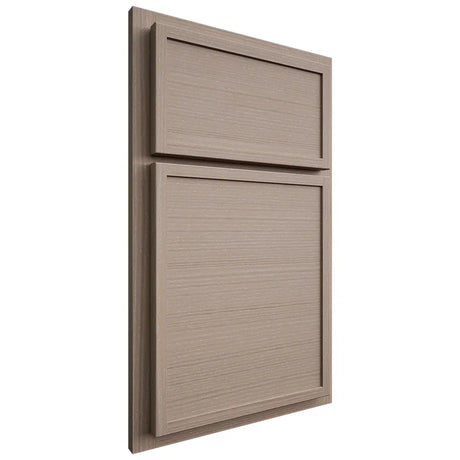 Shiloh Cabinetry Partial Overlay Napa Horizontal White Oak Rift Cut Whitewash Door