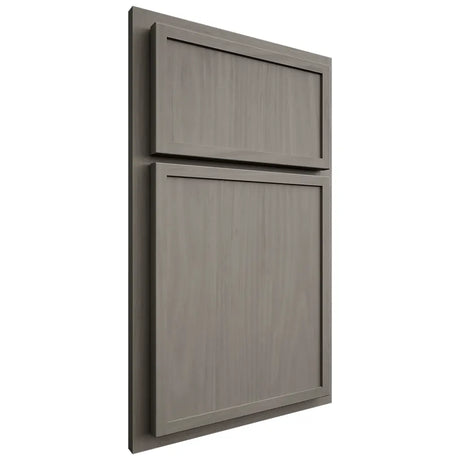 Shiloh Cabinetry Partial Overlay Napa Vertical Cherry Plain Cut Thyme Door