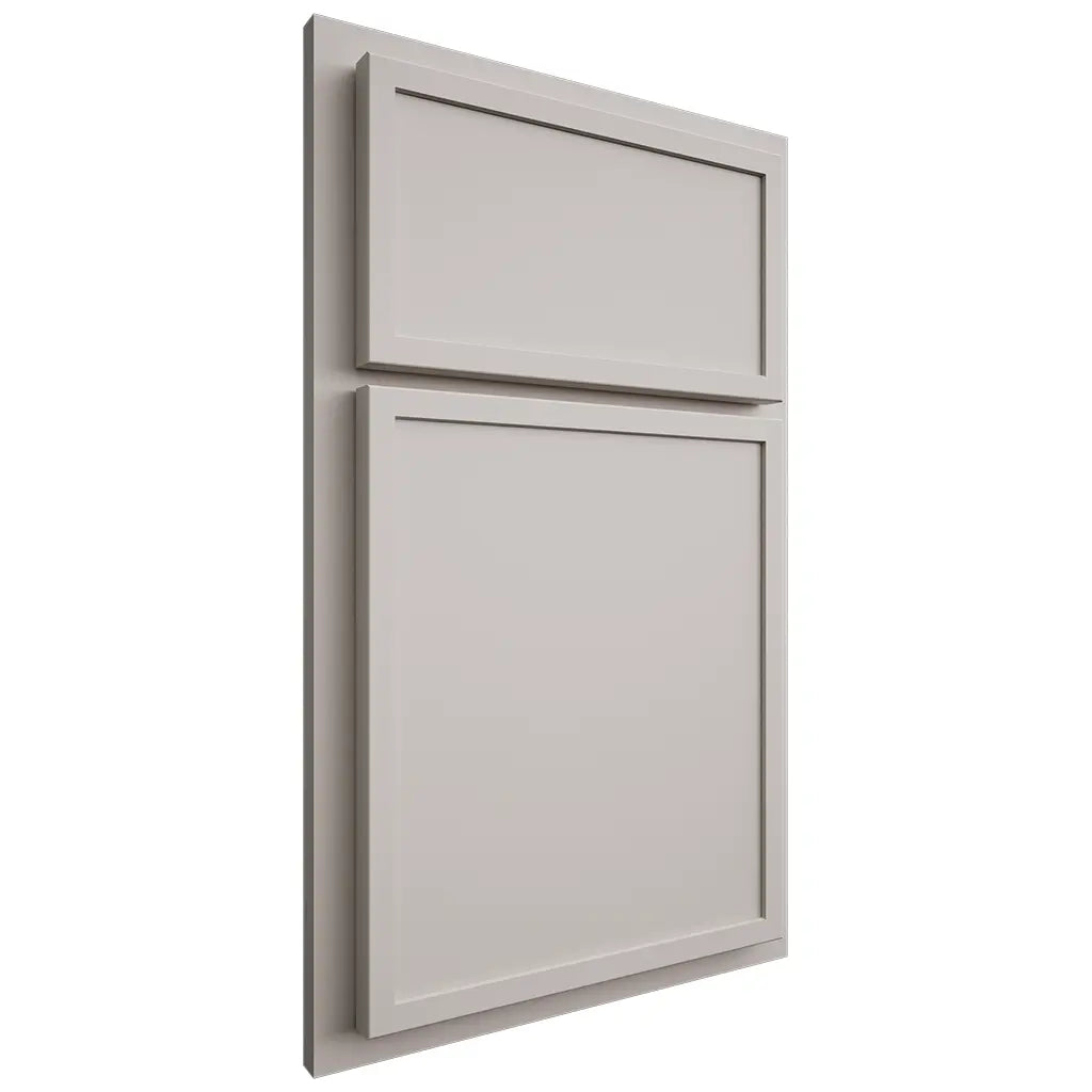 Shiloh Cabinetry Partial Overlay Napa Vertical Paintable Amazing Gray Door