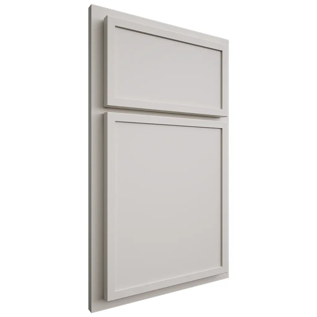 Shiloh Cabinetry Partial Overlay Napa Vertical Paintable Beige Door