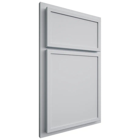Shiloh Cabinetry Partial Overlay Napa Vertical Paintable Niebla Azul Door