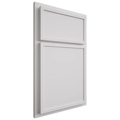 Shiloh Cabinetry Partial Overlay Napa Vertical Paintable Polar Door