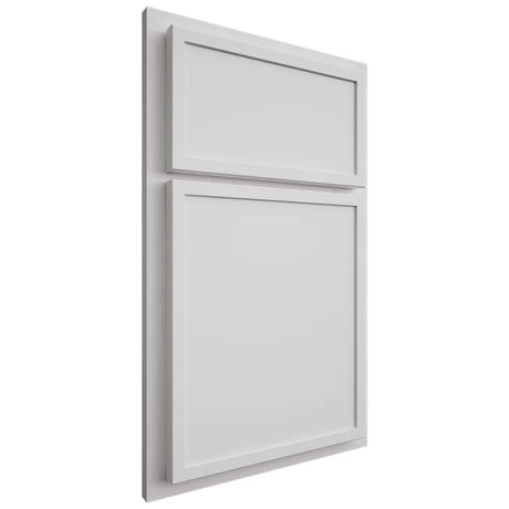 Shiloh Cabinetry Partial Overlay Napa Vertical Paintable Pure White Door