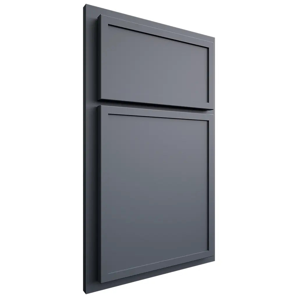 Shiloh Cabinetry Partial Overlay Napa Vertical Paintable Slate Tile Door