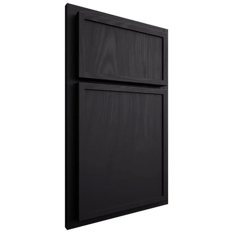 Shiloh Cabinetry Partial Overlay Napa Vertical Poplar Plain Cut Harbor Door