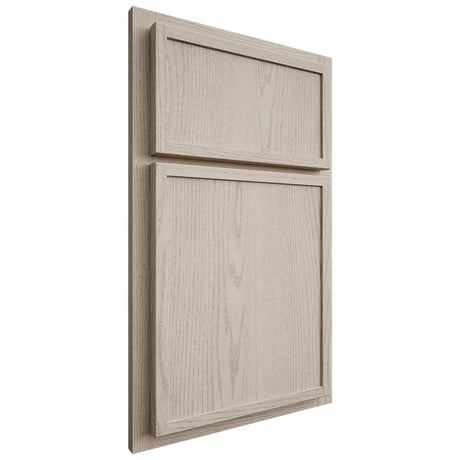 Shiloh Cabinetry Partial Overlay Napa Vertical Walnut Plain Cut Seagull Door